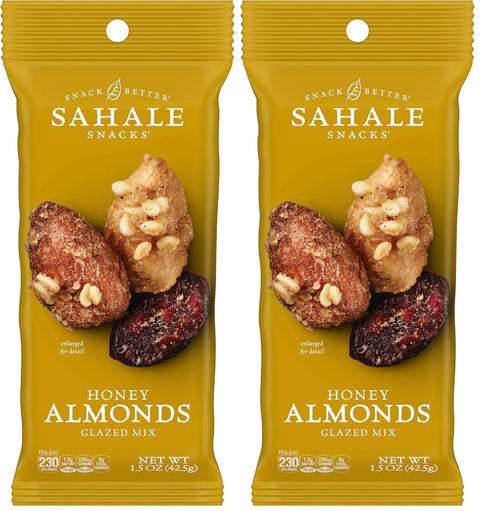Sahale Snacks Pomegranate Vanilla Cashews, 4 oz Pouches (6 Packs) - Dry-Roasted Deluxe Mixed Nuts with Pomegranate Infused Apples & Madagascar Vanilla - Non-GMO, Kosher, & Certified Gluten-Free Snacks