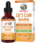 MaryRuth Organics Cat's Claw Herbal Liquid Drops 2 Month Supply Unflavored Cats Claw Tincture 1 Fl Oz