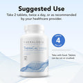 Theralogix TheraCal D2000 - Bone Health Support Supplement with Calcium Magnesium Vitamin D3 Vitamin K2 & Boron - 90-Day Supply - NSF - 360 Tablets