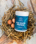 MRM Nutrition Egg White Protein | Chocolate Flavored | 23g Fat- Protein | with Digestive enzymes | Highest Biological Value | Clinically Tested | 10 Servings