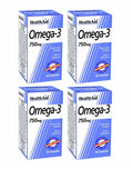 Healthaid | Omega 3 750Mg (Epa 425Mg Dha 325Mg) - 60 Capsules | 4 X 60 Capsule