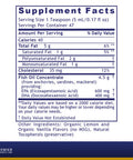 Premier Research Labs Epa/Dha Marine Liquid - Fish Oil Concentrate - Cold Filtration Process - Suitable For S & Children