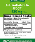 Ashwagandha Capsules | 920 mg | 90 Count | Non-GMO & Gluten Supplement | by Nature's Truth