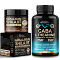 NUTRAHARMONY Gaba With L-Theanine Capsules & Himalayan Shilajit Resin