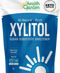 Health Garden Birch Xylitol Sweetener, 40 oz Bag ÃƒÂ¢Ã¢â€šÂ¬Ã¢â‚¬Å“ 100% Birch-Derived Xylitol Sugar Substitute for Baking & Coffee, 1:1 Sugar Replacement, Supports Teeth, Keto, Vegan, Non-GMO