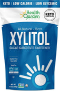 Health Garden Birch Xylitol Sweetener, 40 oz Bag ÃƒÂ¢Ã¢â€šÂ¬Ã¢â‚¬Å“ 100% Birch-Derived Xylitol Sugar Substitute for Baking & Coffee, 1:1 Sugar Replacement, Supports Teeth, Keto, Vegan, Non-GMO