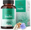 Herbamama Inulin Powder Capsules 1200Mg - Digestive Support & Gut Cleanse With Inulin Prebiotic Fiber - Vegan Non-Gmo Chicory Root Powder Supplement