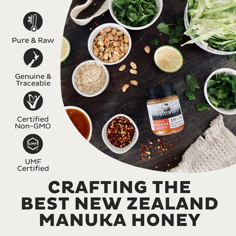 STEENS NZ Beekeeper 15Plus Manuka Honey, 340 GR