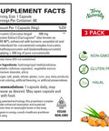Terry ly CuraMed 500 mg Vegan - 60 Capsules - Superior Absorption BCM-95 Curcumin Supplement, Promotes Healthy Inflammation Response - Non-GMO, Gluten-Free, Halal - 60 Servings