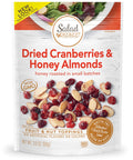 Salad Pizazz! Almond Toppings, Honey Roasted with Cranberries - Snack Mix and Salad Topping Resealable Bag(Package May Vary)- 3.5 Ounce (Pack of 3)