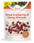 Salad Pizazz! Almond Toppings, Honey Roasted with Cranberries - Snack Mix and Salad Topping Resealable Bag(Package May Vary)- 3.5 Ounce (Pack of 3)