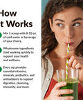 Force Factor Smarter Greens Superfoods + Digestion Powder, Greens Powder with 2 Billion Probiotics, Digestive Enzymes, and Antioxidants to Detox, Cleanse,, 30 Servings