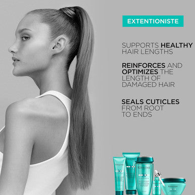Kerastase Resistance Fondant Extentioniste Conditioner | Strengthening And Smoothing Conditioner | Easily Detangles And Seals Split Ends | With Amino Acids And Ceramides | For Damaged Hair | 6.8 Fl Oz