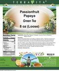 Terravita Passionfruit Papaya Green Tea (Loose) (8 Oz, Zin: 540544)