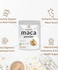 Deal Supplement Organic Peruvian Maca Root Powder 3lbs Easily Digested Gelatinized Form Herbal Superfoods Supplement for Men & Women Supports Immune & Energy Health Non-GMO
