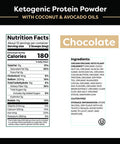 Orgain Keto PlantBased Protein Powder Chocolate Keto Friendly Organic Vegan Gluten Organic Prebiotic Fiber 0.97 Pound Keto Collagen Protein Powder with MCT Oil Chocolate 0.88 Pound