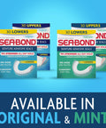 Sea-Bond Sea Bond Secure Denture Adhesive Seals Multipack Zinc Free All Day Hold Mess Free Original Uppers And Lowers 30 Each