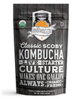 Fermentaholics Kombucha Scoby & Starter Tea | Live Fresh Organic Starter Culture | Diy Kombucha | 12Oz Fresh Starter Tea