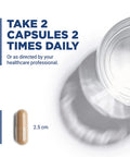 Vital Nutrients Adrenal Support Suitable for Men and Women Supports Adrenal Gland Function Supports Mild Stress and Anxiety and Supports a Healthy Immune System 120 Capsules
