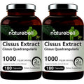 2 Pack NatureBell Cissus Quadrangularis Capsules, 1000mg , 180 Capsules Per Bottle, Premium Cissus Capsules, Support Joint, Tendon, Bone, Skin, Hair and Cartilage, No GMOs