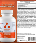 Atp Lab Synerzinc 90 Caps - Vegan Zinc Supplement For Men And Women - Zinc Mineral Supplements - Healthy Skin - Zinc Vitamins For Adults
