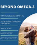 Garden of Life Ultra Pure Epa/Dha Omega 3 Fish Oil - Oceans 3 Beyond Omega 3 Supplement With Antioxidants 60 Softgels