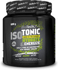 BioTechUSA IsoTonic Drink Powder containing 3 Kinds of carbohydrates, with Added Vitamins and Minerals, 600 g, Lemon iced Tea