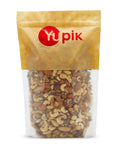 Yupik Raw Mix Nuts, 1 lb, Premium Natural Mixed Nuts with Almonds, Walnuts, Pistachios, Cashews, and Brazil Nuts, Healthy Snack,Brown, Pack of 1