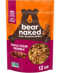 Bear Naked Granola Cereal, Whole Grain Granola, Breakfast Snacks, Cacao and Cashew Butter Crunch (3 Bags)