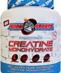 BOOM SPORTZ - Creatine Monohydrate Powder 100% Pure Micronized Creatine Monohydrate - Pharmaceutical Grade - 1100 Gram - 220 Servings