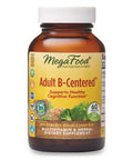 MegaFood, Adult B-Centered, Supports Cognition and Mental Focus, Multivitamin B Complex Supplement with Herbs, Vegan, 60 Tablets