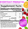 Nature'S Nutrition Folic Acid Gummies for Women 785 mcg Essential Prenatal Vitamins for Mom & Baby Vegan Folic Supplement Gummy Vitamin B9 Chewable Extra Strength Folate Before During After Pregnancy - 120 Gummies