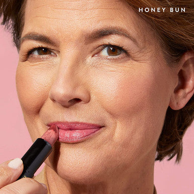 LAURA GELLER NEW YORK Italian Marble Sheer Hydrating Lightweight Lipstick With Vitamin E & Castor Seed Oil, Honey Bun