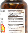 Barlowe's Herbal Elixirs Butea Superba Extract 30:1-60 600mg VegiCaps - Stearate Free, Bottled in Glass!