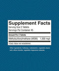 Nature'S Sunshine MSM 90 Tablets