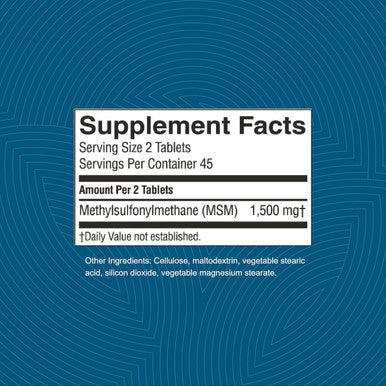 Nature'S Sunshine MSM 90 Tablets