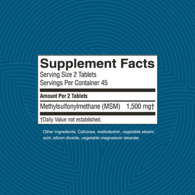 Nature'S Sunshine MSM 90 Tablets