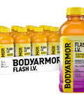 BODYARMOR Flash IV Hydration Drink, Strawberry Kiwi, 20 Oz (12 Pk)
