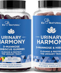 Eu Natural Urinary Harmony Capsules and Gummies Bundle - Urinary Tract Health for Women D-Mannose & Hibiscus Cleanse Flush & Protect The Urinary System