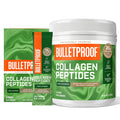 Bulletproof Unflavored Collagen Protein Powder, 18G Protein, 17.6 Oz, Unflavored Collagen Protein Powder Gopacks, 12G Protein, 15 Pack, Grass Fed Collagen Peptides And Amino Acids