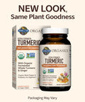 Garden of Life Organics Extra Strength Turmeric Inflammatory Response 120 Tablets-100Mg Curcumin (95% Curcuminoids) Black Pepper Probiotics Organic Non-Gmo Vegan Gluten Free Herbal Supplement