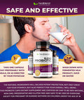 Probiotic Caps Dietary Supplement Capsules, Probiotic for Women and for Men Digestive Health, Immune System Support, Non-GMO, Gluten-Free, 120 Veg Caps