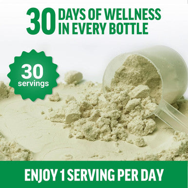 Force Factor Smarter Greens Daily Wellness Powder Greens Superfood Powder to Support Gut Health Bloating & Digestion with 40+ Superfoods 125 Million CFUs of Probiotics Unflavored 30 Servings