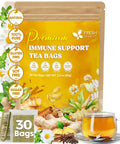 FreshDrinkUS, Premium 120 Mulberry Leaf Tea Bags, 100% Natural & Pure from Mulberry Leaves. Loose Leaf Herbal Tea. Made with Natural Material Tea Bags. No Sugar, No Caffeine, No Gluten, Vegan.