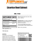 BulkSupplements Licorice Root Extract - Licorice Supplement - Licorice Root Powder - Licorice Extract - 500mg of Licorice Root Extract Powder (500 Grams - 1.1 lbs)
