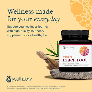 Youtheory Women's Maca Root Advanced 120 Count