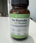 Zen Nutrients The Everyday Liver Vitamin - Liver Cleanse Detox & Repair With Bergacyn Ff, Organic Milk Thistle, Dandelion Root & Artichoke Extract For Liver Health - Fatty Liver Support Supplements
