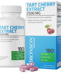 Bronson Tart Cherry Extract 2500 Mg Vegetarian Capsules With Antioxidants And Flavonoids Non-Gmo, 180 Count
