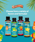 Barlean's Omega Pals Chirpin' Slurpin' Omega 3 For Kids Yummy Lemonade Flavored Children'S Liquid Fish Oil Supplement With 540 Mg Of Epa and Dha For Brain and Eye Health 8 Oz