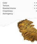 FKRO Organic Hojicha Powder (100g | Stone-Milled Green Tea Latte Powder | Low Caffeine Smooth Nutty Flavor | Monthly Fresh from Japan